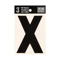 Hy-Ko Letter House X 3In  Vinyl Blk 30434